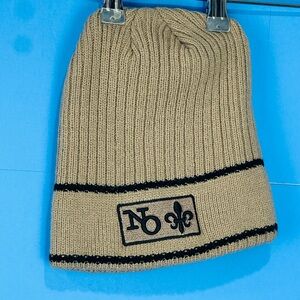 Cozy Tan Knit Beanie